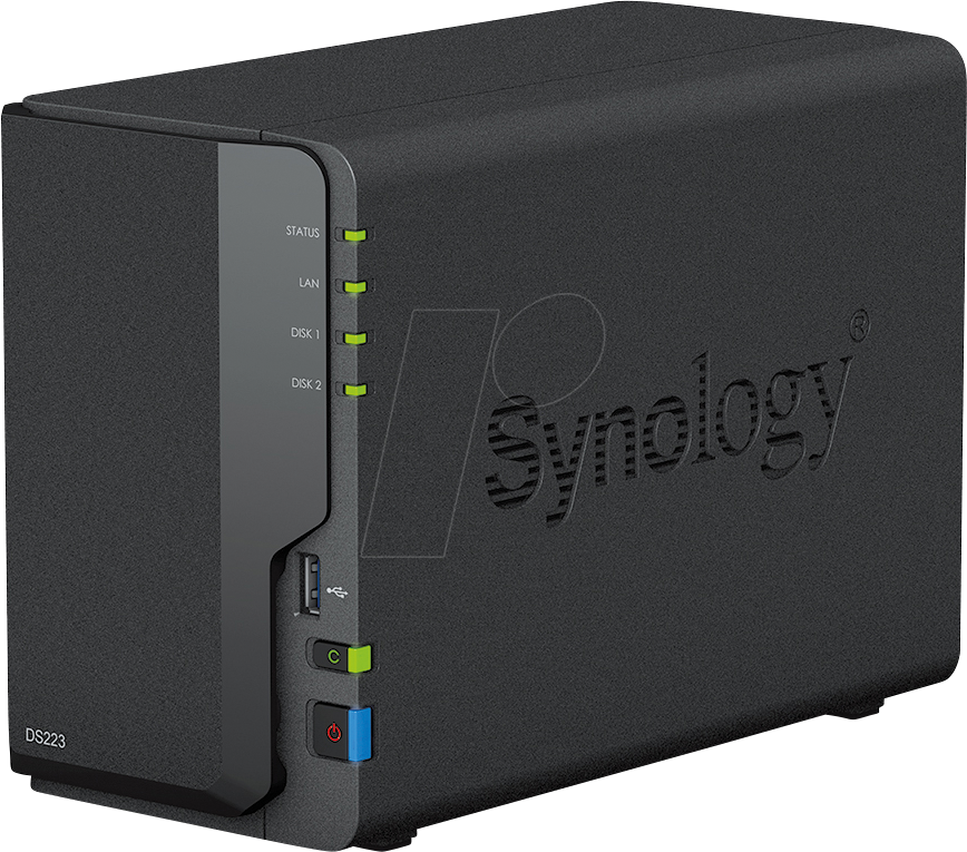 SYNOLOGY 22312 - NAS-Server DiskStation DS223 12 TB HDD von FREI