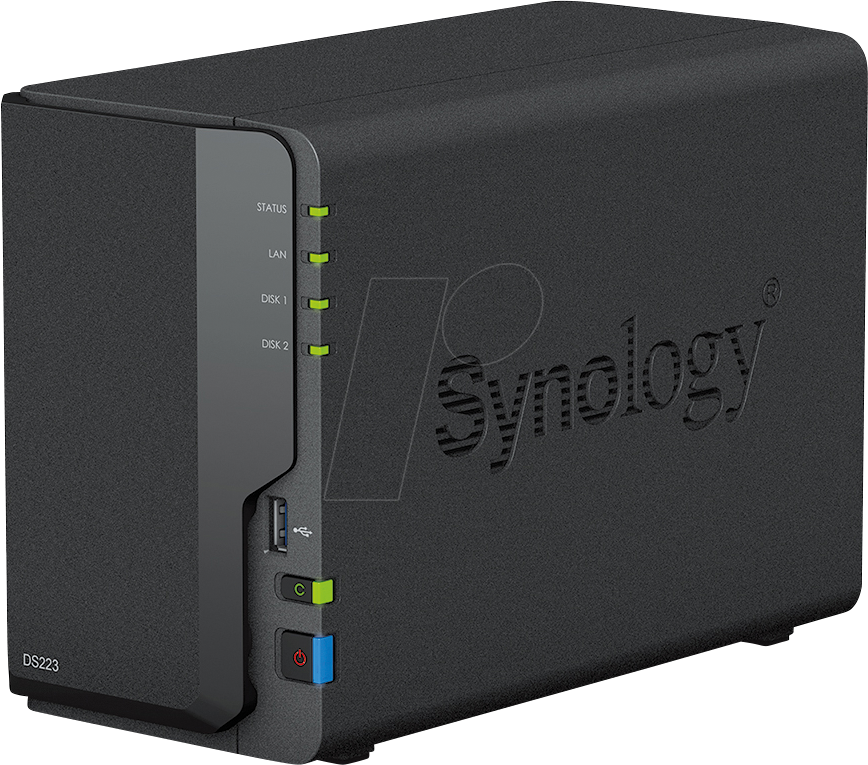 SYNOLOGY 2232 - NAS-Server DiskStation DS223 2 TB HDD von FREI