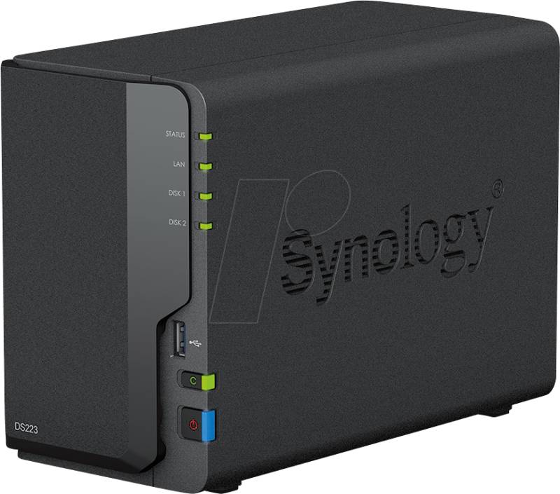 SYNOLOGY 22324 - NAS-Server DiskStation DS223 24 TB HDD von FREI