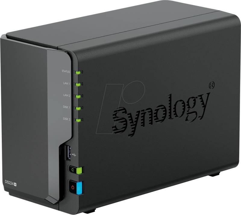 SYNOLOGY 224+12 - NAS-Server DiskStation DS224+ 12 TB HDD von FREI