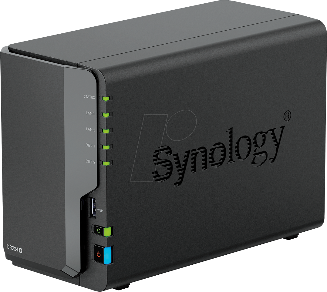 SYNOLOGY 224+16 - NAS-Server DiskStation DS224+ 16 TB HDD von FREI