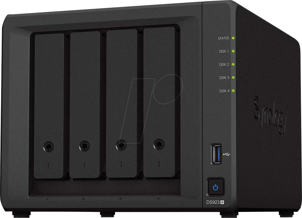 SYNOLOGY 923+32 - NAS-Server DiskStation DS923+ 32 TB HDD von FREI