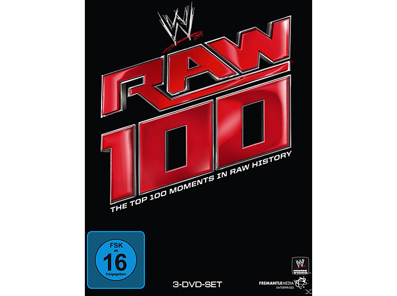 Top 100 Raw Moments DVD von FREMANTLE