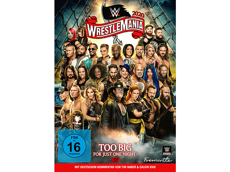 WWE: Wrestlemania 36 DVD WWE: Wrestlemania 36 DVD von FREMANTLE