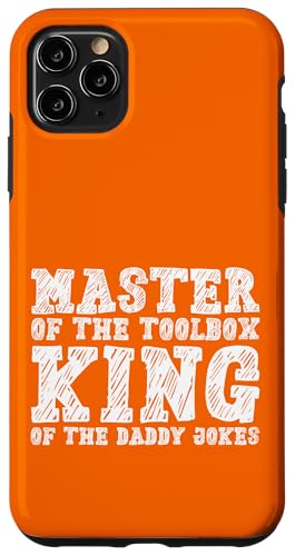 Master of the Toolbox King of the Daddy Witze Funny Tool Dad Hülle für iPhone 11 Pro Max Master of the Toolbox King of the Daddy Witze Funny Tool Dad Hülle für iPhone 11 Pro Max von FRESAN Dad Fixing Force Fun Handyman Father’s Day