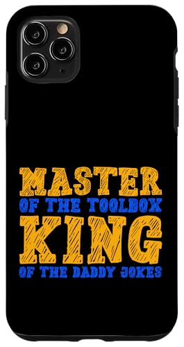 Master of the Toolbox King of the Daddy Witze Funny Tool Dad Hülle für iPhone 11 Pro Max Master of the Toolbox King of the Daddy Witze Funny Tool Dad Hülle für iPhone 11 Pro Max von FRESAN Dad Fixing Force Fun Handyman Father’s Day
