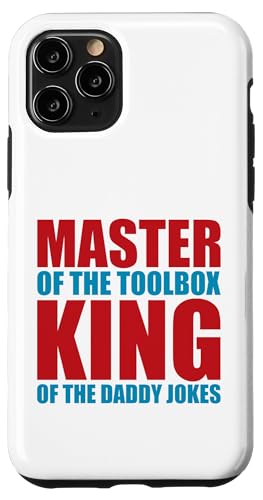 Master of the Toolbox King of the Daddy Witze Funny Tool Dad Hülle für iPhone 11 Pro von FRESAN Dad Fixing Force Fun Handyman Father’s Day
