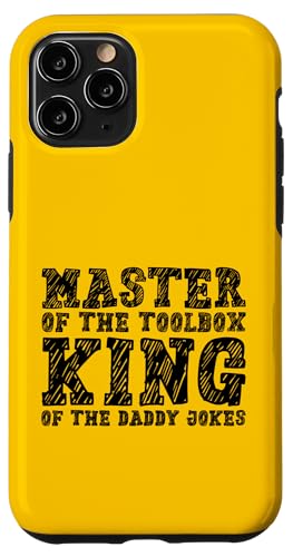 Master of the Toolbox King of the Daddy Witze Funny Tool Dad Hülle für iPhone 11 Pro Master of the Toolbox King of the Daddy Witze Funny Tool Dad Hülle für iPhone 11 Pro von FRESAN Dad Fixing Force Fun Handyman Father’s Day