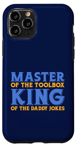 Master of the Toolbox King of the Daddy Witze Funny Tool Dad Hülle für iPhone 11 Pro von FRESAN Dad Fixing Force Fun Handyman Father’s Day