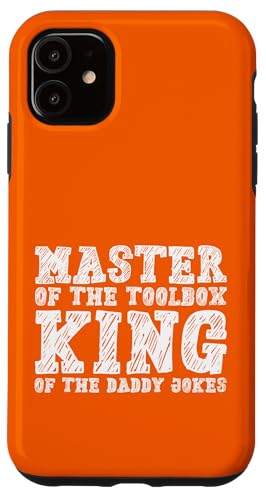 Master of the Toolbox King of the Daddy Witze Funny Tool Dad Hülle für iPhone 11 Master of the Toolbox King of the Daddy Witze Funny Tool Dad Hülle für iPhone 11 von FRESAN Dad Fixing Force Fun Handyman Father’s Day