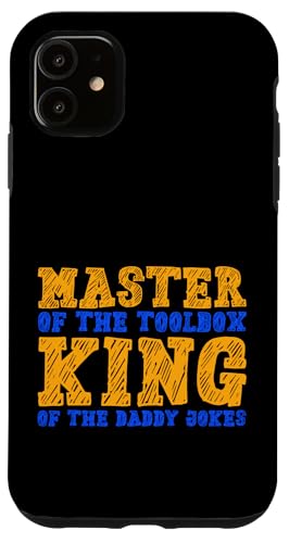 Master of the Toolbox King of the Daddy Witze Funny Tool Dad Hülle für iPhone 11 Master of the Toolbox King of the Daddy Witze Funny Tool Dad Hülle für iPhone 11 von FRESAN Dad Fixing Force Fun Handyman Father’s Day