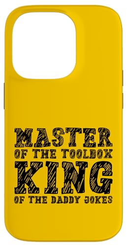 Master of the Toolbox King of the Daddy Witze Funny Tool Dad Hülle für iPhone 14 Pro Master of the Toolbox King of the Daddy Witze Funny Tool Dad Hülle für iPhone 14 Pro von FRESAN Dad Fixing Force Fun Handyman Father’s Day