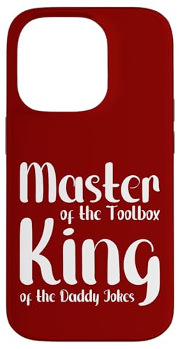 Master of the Toolbox King of the Daddy Witze Funny Tool Dad Hülle für iPhone 14 Pro von FRESAN Dad Fixing Force Fun Handyman Father’s Day