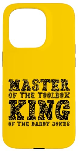 Master of the Toolbox King of the Daddy Witze Funny Tool Dad Hülle für iPhone 15 Pro Master of the Toolbox King of the Daddy Witze Funny Tool Dad Hülle für iPhone 15 Pro von FRESAN Dad Fixing Force Fun Handyman Father’s Day