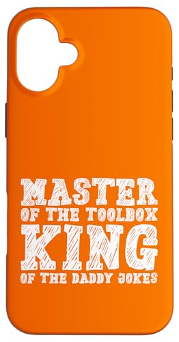 Master of the Toolbox King of the Daddy Witze Funny Tool Dad Hülle für iPhone 16 Plus Master of the Toolbox King of the Daddy Witze Funny Tool Dad Hülle für iPhone 16 Plus von FRESAN Dad Fixing Force Fun Handyman Father’s Day