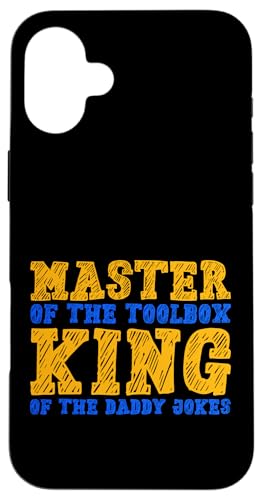 Master of the Toolbox King of the Daddy Witze Funny Tool Dad Hülle für iPhone 16 Plus von FRESAN Dad Fixing Force Fun Handyman Father’s Day