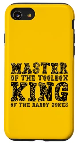 Master of the Toolbox King of the Daddy Witze Funny Tool Dad Hülle für iPhone SE (2020) / 7 / 8 von FRESAN Dad Fixing Force Fun Handyman Father’s Day