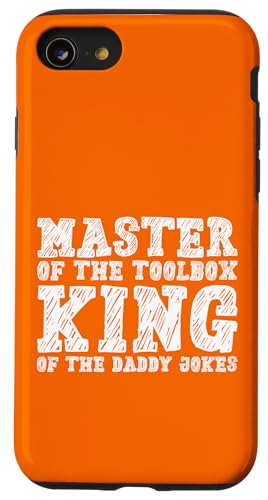 Master of the Toolbox King of the Daddy Witze Funny Tool Dad Hülle für iPhone SE (2020) / 7 / 8 von FRESAN Dad Fixing Force Fun Handyman Father’s Day