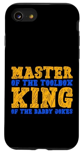 Master of the Toolbox King of the Daddy Witze Funny Tool Dad Hülle für iPhone SE (2020) / 7 / 8 von FRESAN Dad Fixing Force Fun Handyman Father’s Day