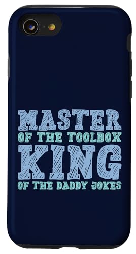 Master of the Toolbox King of the Daddy Witze Funny Tool Dad Hülle für iPhone SE (2020) / 7 / 8 von FRESAN Dad Fixing Force Fun Handyman Father’s Day