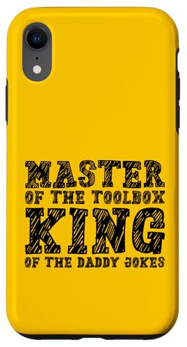 Master of the Toolbox King of the Daddy Witze Funny Tool Dad Hülle für iPhone XR Master of the Toolbox King of the Daddy Witze Funny Tool Dad Hülle für iPhone XR von FRESAN Dad Fixing Force Fun Handyman Father’s Day