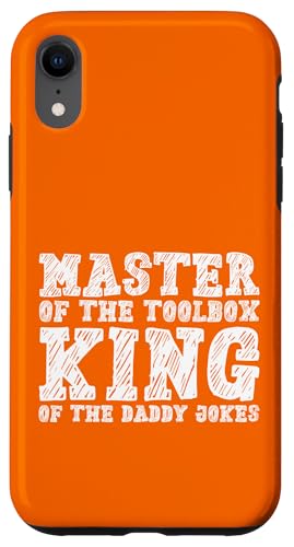 Master of the Toolbox King of the Daddy Witze Funny Tool Dad Hülle für iPhone XR Master of the Toolbox King of the Daddy Witze Funny Tool Dad Hülle für iPhone XR von FRESAN Dad Fixing Force Fun Handyman Father’s Day