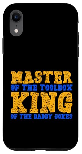 Master of the Toolbox King of the Daddy Witze Funny Tool Dad Hülle für iPhone XR Master of the Toolbox King of the Daddy Witze Funny Tool Dad Hülle für iPhone XR von FRESAN Dad Fixing Force Fun Handyman Father’s Day