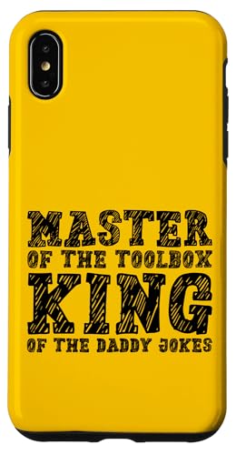 Master of the Toolbox King of the Daddy Witze Funny Tool Dad Hülle für iPhone XS Max von FRESAN Dad Fixing Force Fun Handyman Father’s Day