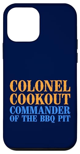 Colonel Cookout, Kommandant von The BBQ Pit, Barbecue Smoker Hülle für iPhone 12 mini von FRESAN Funny Grill Master Dad BBQ Father's Day