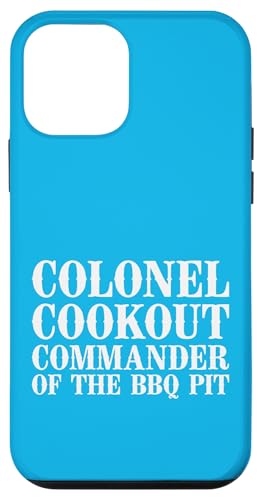 Colonel Cookout, Kommandant von The BBQ Pit, Barbecue Smoker Hülle für iPhone 12 mini von FRESAN Funny Grill Master Dad BBQ Father's Day