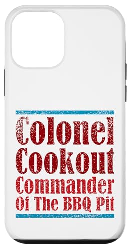 Colonel Cookout, Kommandant von The BBQ Pit, Barbecue Smoker Hülle für iPhone 12 mini von FRESAN Funny Grill Master Dad BBQ Father's Day