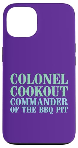 Colonel Cookout, Kommandant von The BBQ Pit, Barbecue Smoker Hülle für iPhone 13 Colonel Cookout, Kommandant von The BBQ Pit, Barbecue Smoker Hülle für iPhone 13 von FRESAN Funny Grill Master Dad BBQ Father's Day