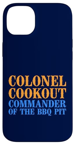 Colonel Cookout, Kommandant von The BBQ Pit, Barbecue Smoker Hülle für iPhone 14 Plus Colonel Cookout, Kommandant von The BBQ Pit, Barbecue Smoker Hülle für iPhone 14 Plus von FRESAN Funny Grill Master Dad BBQ Father's Day