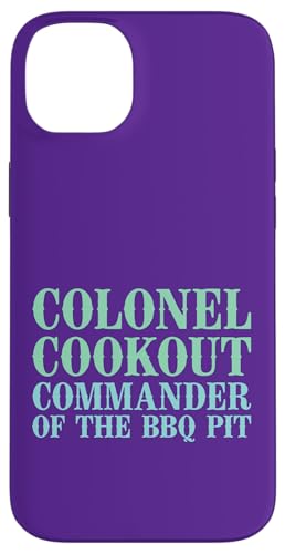 Colonel Cookout, Kommandant von The BBQ Pit, Barbecue Smoker Hülle für iPhone 14 Plus Colonel Cookout, Kommandant von The BBQ Pit, Barbecue Smoker Hülle für iPhone 14 Plus von FRESAN Funny Grill Master Dad BBQ Father's Day