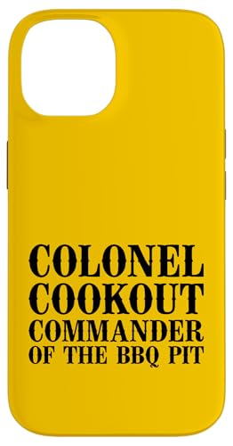 Colonel Cookout, Kommandant von The BBQ Pit, Barbecue Smoker Hülle für iPhone 14 Colonel Cookout, Kommandant von The BBQ Pit, Barbecue Smoker Hülle für iPhone 14 von FRESAN Funny Grill Master Dad BBQ Father's Day