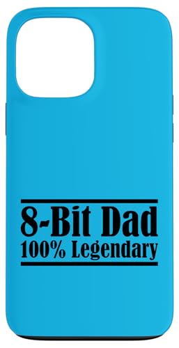 8-Bit Dad 100% Legendary Retro Gaming Videospiel Daddy Nerd Hülle für iPhone 13 Pro Max von FRESAN Legendary Player Funny Gamer Father’s Day