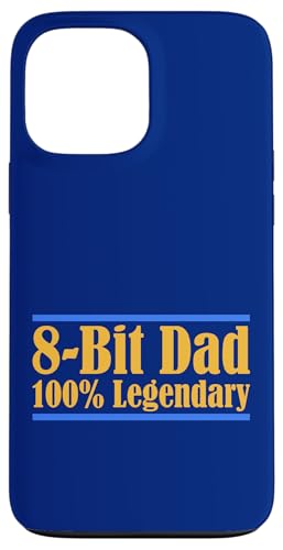 8-Bit Dad 100% Legendary Retro Gaming Videospiel Daddy Nerd Hülle für iPhone 13 Pro Max von FRESAN Legendary Player Funny Gamer Father’s Day