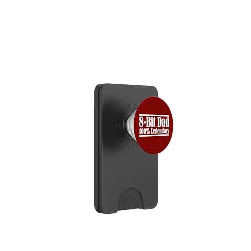 8-Bit Dad 100% Legendary Retro Gaming Videospiel Daddy Nerd PopSockets PopWallet für MagSafe 8-Bit Dad 100% Legendary Retro Gaming Videospiel Daddy Nerd PopSockets PopWallet für MagSafe von FRESAN Legendary Player Funny Gamer Father’s Day