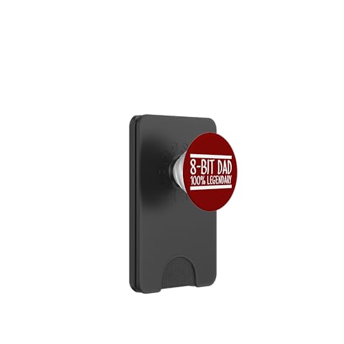8-Bit Dad 100% Legendary Retro Gaming Videospiel Daddy Nerd PopSockets PopWallet für MagSafe 8-Bit Dad 100% Legendary Retro Gaming Videospiel Daddy Nerd PopSockets PopWallet für MagSafe von FRESAN Legendary Player Funny Gamer Father’s Day