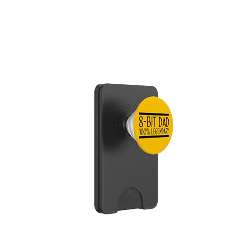 8-Bit Dad 100% Legendary Retro Gaming Videospiel Daddy Nerd PopSockets PopWallet für MagSafe 8-Bit Dad 100% Legendary Retro Gaming Videospiel Daddy Nerd PopSockets PopWallet für MagSafe von FRESAN Legendary Player Funny Gamer Father’s Day