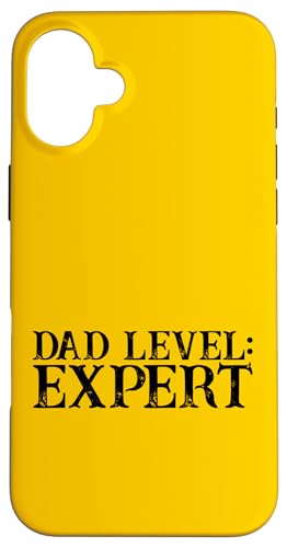 Dad Level: Erfahrener Retro-Videospieler Nerd Gaming Geek Daddy Hülle für iPhone 16 Plus von FRESAN Legendary Player Funny Gamer Father’s Day