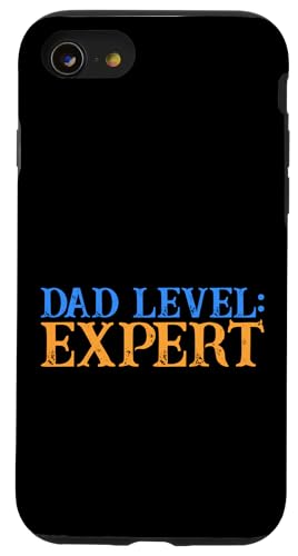 Dad Level: Erfahrener Retro-Videospieler Nerd Gaming Geek Daddy Hülle für iPhone SE (2020) / 7 / 8 von FRESAN Legendary Player Funny Gamer Father’s Day