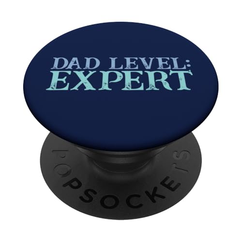 Dad Level: Erfahrener Retro-Videospieler Nerd Gaming Geek Daddy PopSockets Klebender PopGrip Dad Level: Erfahrener Retro-Videospieler Nerd Gaming Geek Daddy PopSockets Klebender PopGrip von FRESAN Legendary Player Funny Gamer Father’s Day