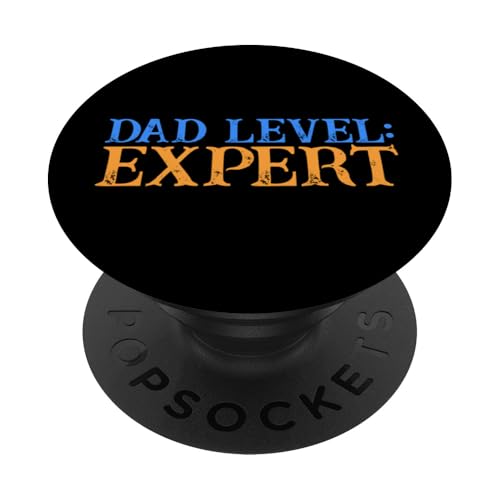 Dad Level: Erfahrener Retro-Videospieler Nerd Gaming Geek Daddy PopSockets Klebender PopGrip Dad Level: Erfahrener Retro-Videospieler Nerd Gaming Geek Daddy PopSockets Klebender PopGrip von FRESAN Legendary Player Funny Gamer Father’s Day