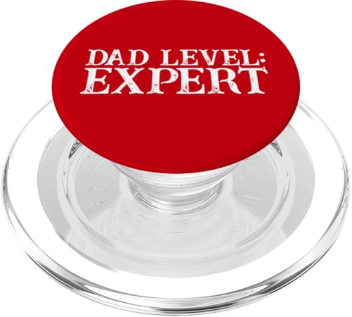 Dad Level: Erfahrener Retro-Videospieler Nerd Gaming Geek Daddy PopSockets PopGrip für MagSafe Dad Level: Erfahrener Retro-Videospieler Nerd Gaming Geek Daddy PopSockets PopGrip für MagSafe von FRESAN Legendary Player Funny Gamer Father’s Day