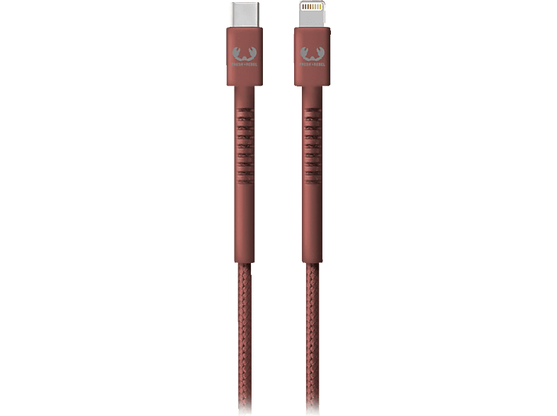 FRESH N REBEL Fabriq, Ladekabel, 2 m, Safari Red FRESH N REBEL Fabriq, Ladekabel, 2 m, Safari Red von FRESH N REBEL