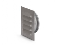 FRESH Brick Gitter aus Metall 145x145 mm mit Noppen Ø100 mm, grau. von FRESH