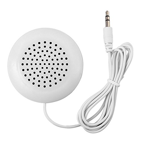 FRGMNT Mini Kopfkissen Lautsprecher für CD Radio MP3-Player Weiß 3 5 mm von FRGMNT