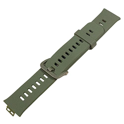FRIENDLY LICENSE - Armband kompatibel mit Huawei Watch Fit - Hergestellt aus robustem Silikon - Militärgrün - Schützt Ihr Gerät - Ersatzarmband für Smartwatch von FRIENDLY LICENSE