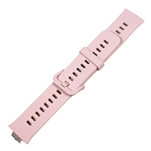 FRIENDLY LICENSE - Armband kompatibel mit Huawei Watch Fit - Hergestellt aus robustem Silikon - Rosa - schützt Ihr Gerät - Ersatzarmband für Smartwatch von FRIENDLY LICENSE